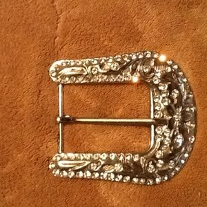 Silver-tone Belt Buckle